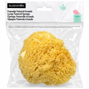 Suavinex esponja baño infantil natural grande 1