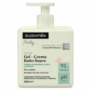 Suavinex baby gel-crema baño suave 500 ml