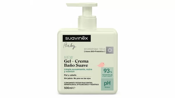 Suavinex baby gel-crema baño suave 500 ml