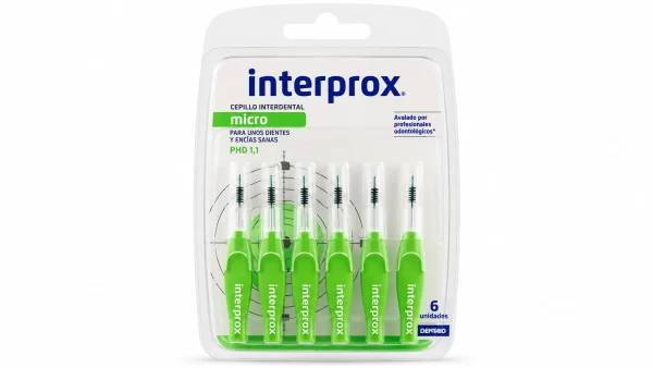Cepillo espacio interproximal 1.1 mm interprox micro 6