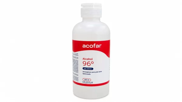 Alcohol 96º acofar 1 frasco 250 ml