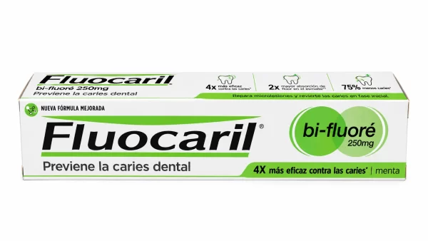 Fluocaril bi-fluore 250 mg dentifrico 1 tubo 125 ml sabor menta
