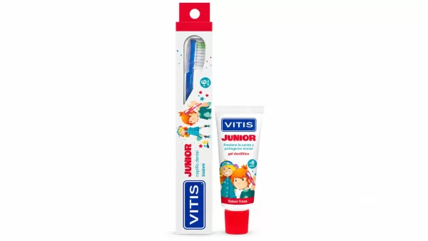 Cepillo vitis junior +pasta 12m