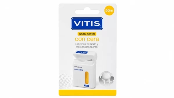 Vitis seda dental con cera  50 m