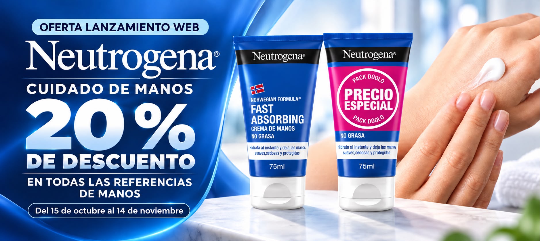 20% DTO NEUTROGENA MANOS