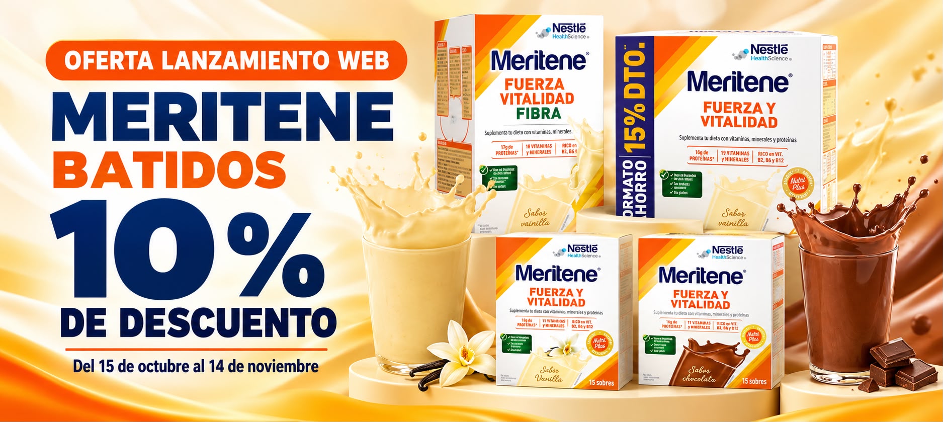 10% DTO BATIDOS MERITENE