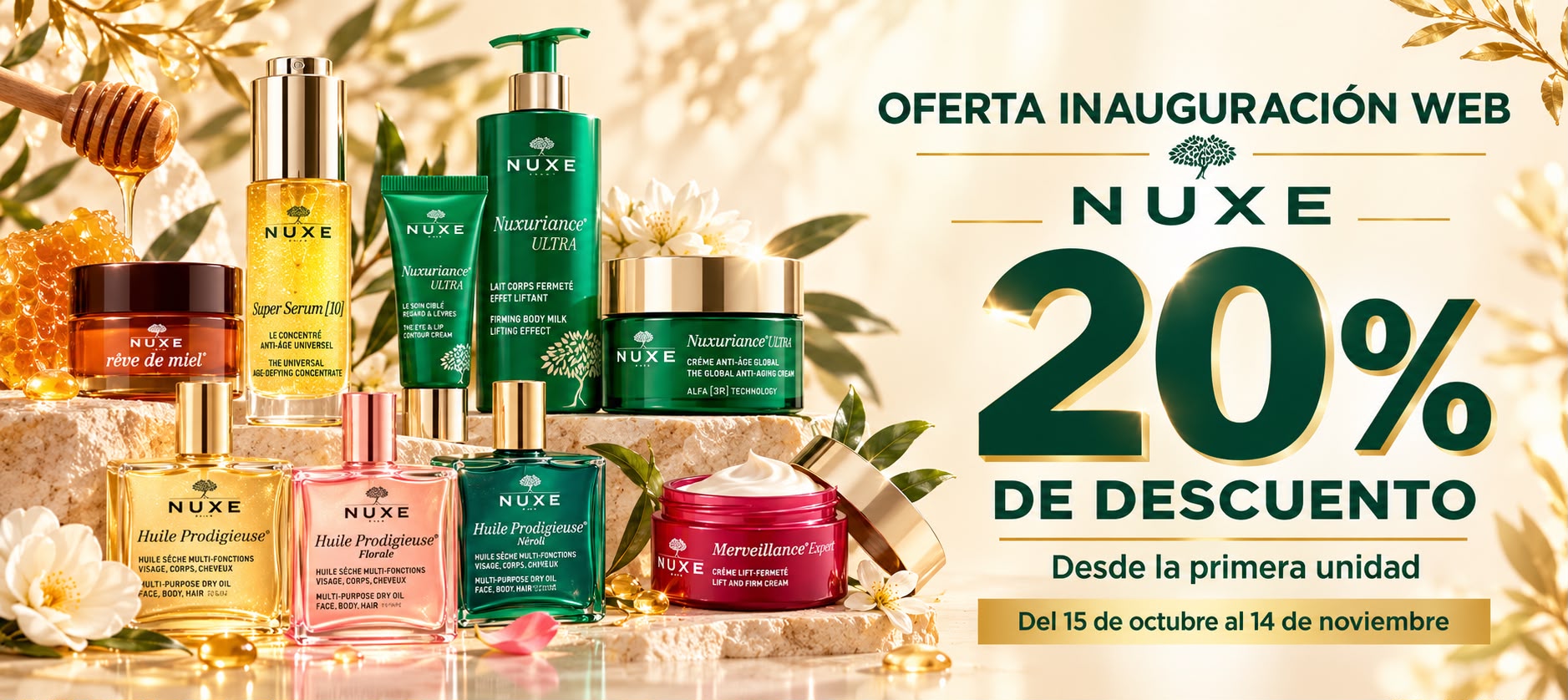 20% DTO NUXE