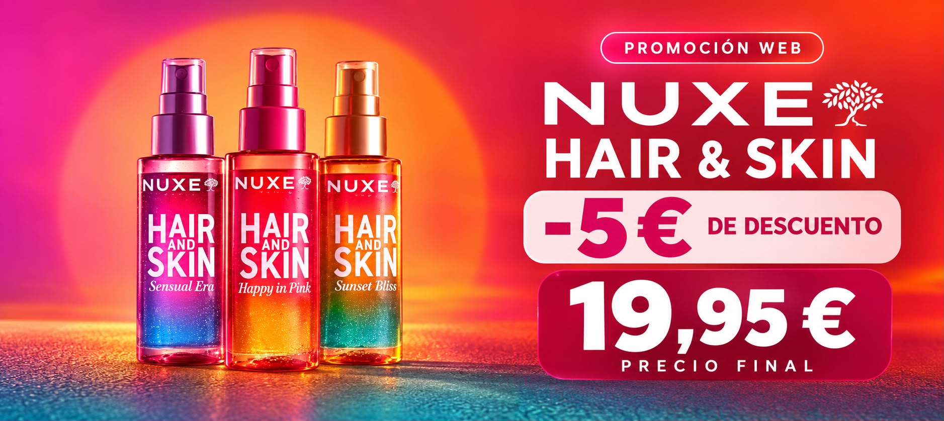 -5€ NUXE HAIR AND SKIN